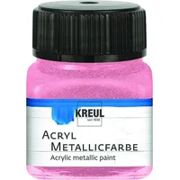 Kreul Acryl Metallicfarbe rosa, 20 ml