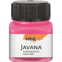 Kreul Javana Stoffmalfarbe für helle Stoffe pink, 20 ml