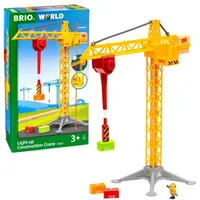 BRIO Großer Baukran mit Licht (33835)