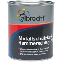 Albrecht Metallschutzlack Hammerschlag-Effekt 750 ml schwarz