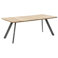 Musterring Gartentisch Schweden 200 x 95 cm Teak Braun