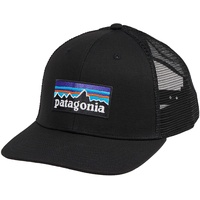 Patagonia P-6 Logo Trucker Kappe schwarz (38289-BLK)