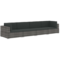 VidaXL Garten-Sofagarnitur grau 47270