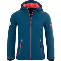 TROLLKIDS Girls Trollfjord Jacket 152, blau