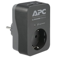 APC SurgeArrest Essential PME1WU2B-GR Überspannschutz, 2x USB