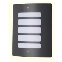 Brilliant Außenwandleuchte Kunststoff 29,0 cm anthrazit 1x E27, 60W