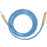 Oehlbach 9058 Audio-Kabel 5 m 3.5mm RCA Blau