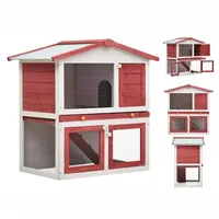 VidaXL Kleintierkäfig Kaninchenstall 94 x 35 x 35 cm