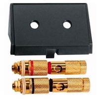 Merten Einschub Lautsprecher Steckdose System M Schwarz 1 St.