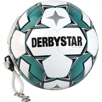 Derbystar Swing Heavy Pendel-Fußball weiß/türkis 5