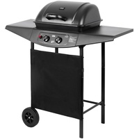 Teesa Gasgrill TSA0080 2-Brenner schwarz