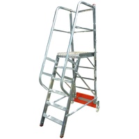 Krause Vario kompakt Podestleiter 6 Stufen 833013