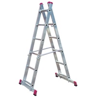 Krause Leitergerüst 2 x 6 Sprossen Arbeitshöhe bis 2,95