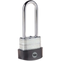 Yale Y125B/40/163/1 Vorhängeschloss 40mm Silber, Schwarz Schlüsselschloss