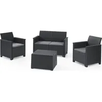 KETER Lounge Set 4-tlg. Grau