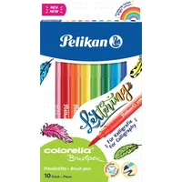 Pelikan Colorella Brushpen 10 St. mehrfarbig
