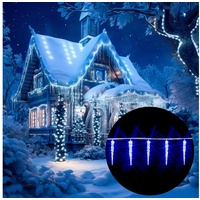 DEUBA Lichterkette Eiszapfen 80 LEDs 13m