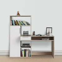 INOSIGN Function Plus, Schreibtisch Eiche Struktur / Weiß