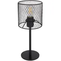 GLOBO Tischleuchte Dops schwarz
