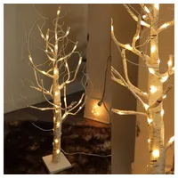 Gartenpirat LED-Baum Birke 54 LED 45 cm für außen