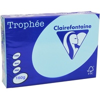 Clairefontaine Trophée A4 160g/m2 250 Blatt blau