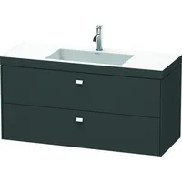 Duravit Brioso Möbelwaschtisch c-bonded mit Unterbau wandhängend 120,0x48,0 cm,