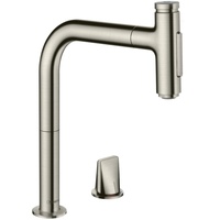 Hansgrohe Metris Select M71 edelstahl finish 73819800