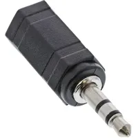 InLine Audioadapter 2,5mm-Klinken-Buchse / 3,5mm-Klinken-Stecker stereo (99309)