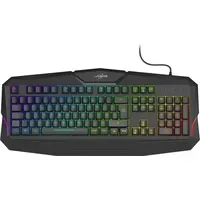Hama uRage Exodus 210 Illuminated Gaming Tastatur DE schwarz