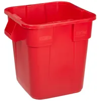 Rubbermaid Commercial Products 106L BRUTE Square Container - Red