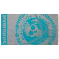 Sansibar Reservation Strandtuch 100 x 180 cm türkis