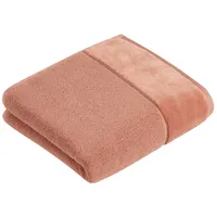 VOSSEN Pure Badetuch 100 x 150 cm red wood