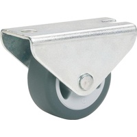 Dörner + Helmer Parkett-Bockrolle 25x13 mm TPE-Rad grau