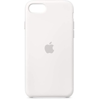 Apple iPhone SE Silikon Case weiß