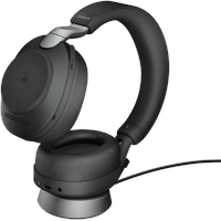 JABRA Evolve2 85 USB-A MS Teams schwarz mit Ladestation