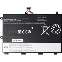 AccuCell Akku passend für Lenovo ThinkPad Yoga 11e, 45N1751,