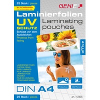 GENIE Laminierfolien glänzend 125 mikron A4