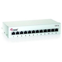 Equip Patchpanel 12 Ports - White