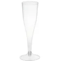 Papstar 500 Stiel-Gläser für Sekt, PS 0,1 l Ø