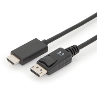 Digitus DisplayPort 1.2/HDMI 2.0 Adapterkabel schwarz, 3m (AK-340303-030-S)