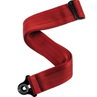 D'Addario Auto Lock Nylon Guitar Strap Blood Red (50BAL11)