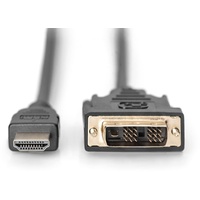 Digitus AK-330300-030-S Anschlusskabel HDMI Stecker - DVI Stecker schwarz