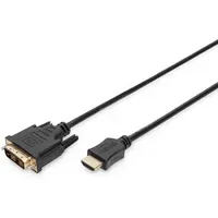 Digitus AK-330300-030-S Anschlusskabel HDMI Stecker - DVI Stecker schwarz