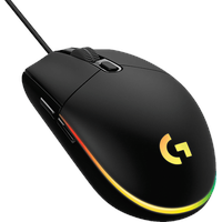 Logitech G203 LIGHTSYNC Maus Schwarz