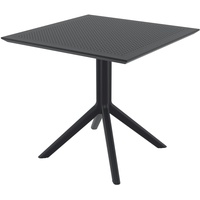 CLP Tisch Sky 80 x 80 cm schwarz