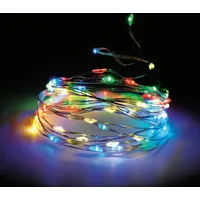 Spetebo Draht Lichterkette 160 LED mit Timer und 8