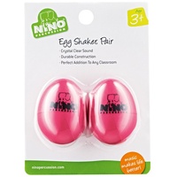 NINO Percussion NINO540SP-2 Egg-Shaker Normale Größe in Strawberry Pink