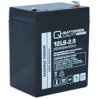 Q-Batteries 12LS-2.9 12V 2,9Ah Blei-Vlies Akku AGM VRLA