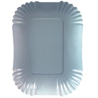 Papstar 100 Schalen, Pappe Pure eckig 15 cm x