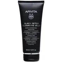Apivita Cleansing Black Detox Cleansing Gel Reinigungsgel mit Aktivkohle